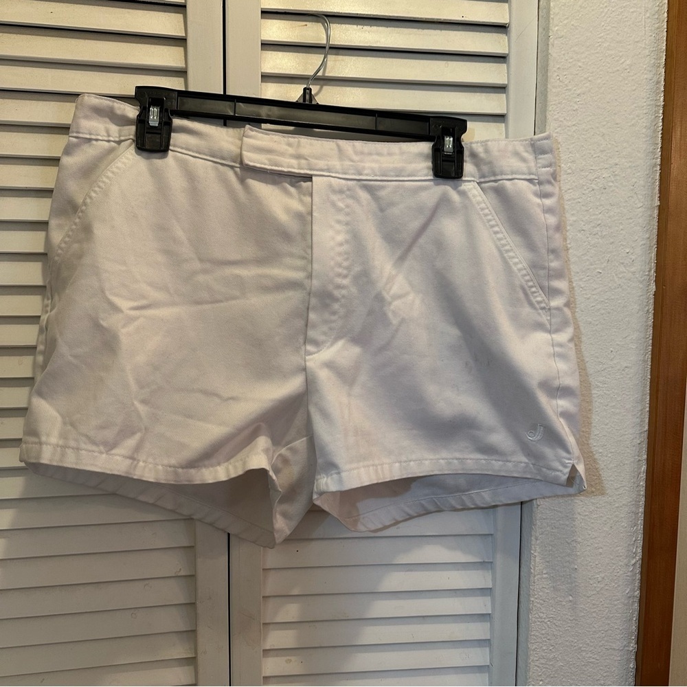 Jantzen White Bermuda Shorts Classic Cotton Blend